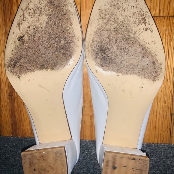 Maryam Nassir Zadeh white slip on Mules - Picture 6 of 7